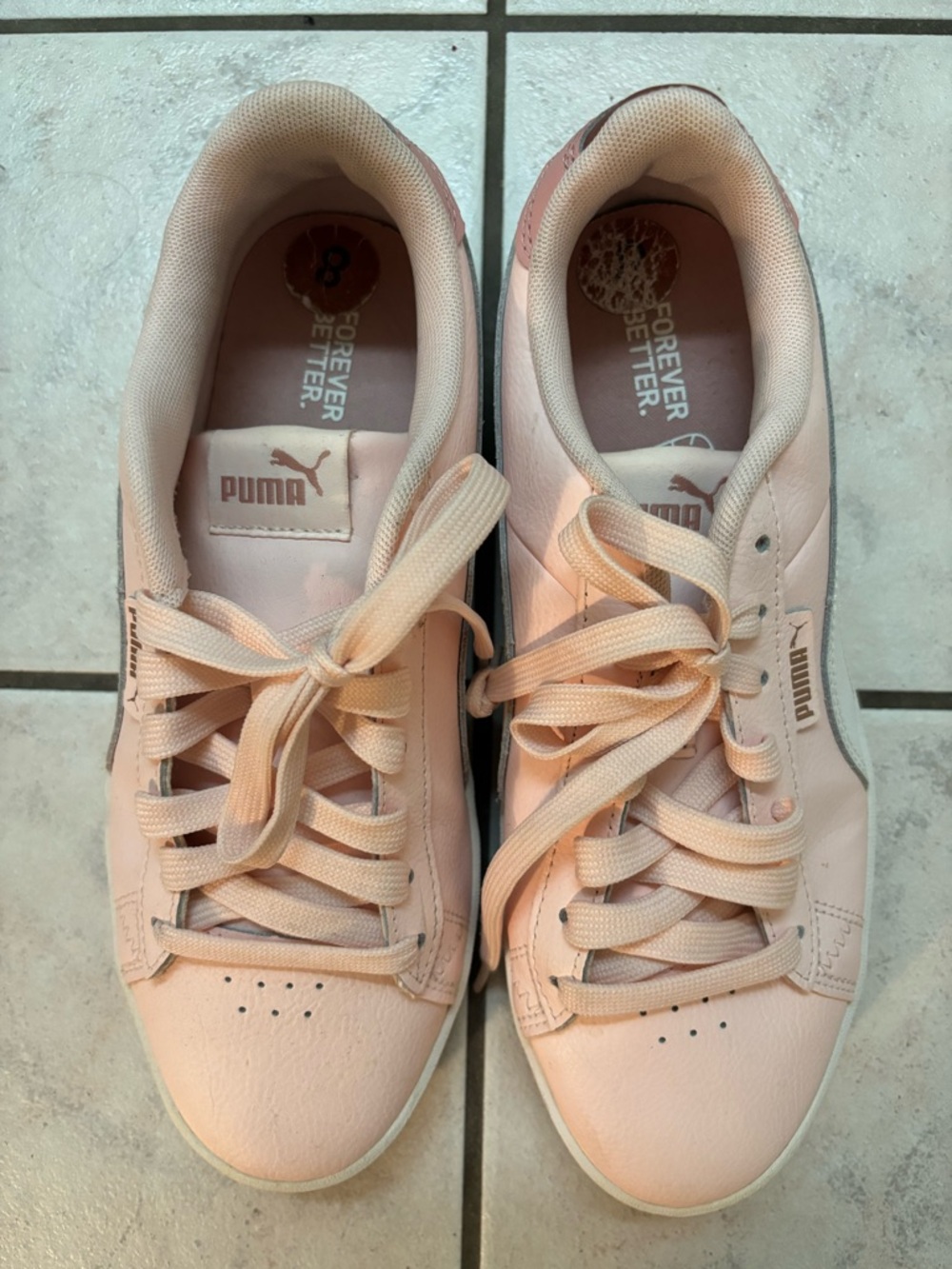 PUMA Women's Pink Jada Renew sneaker size 8
